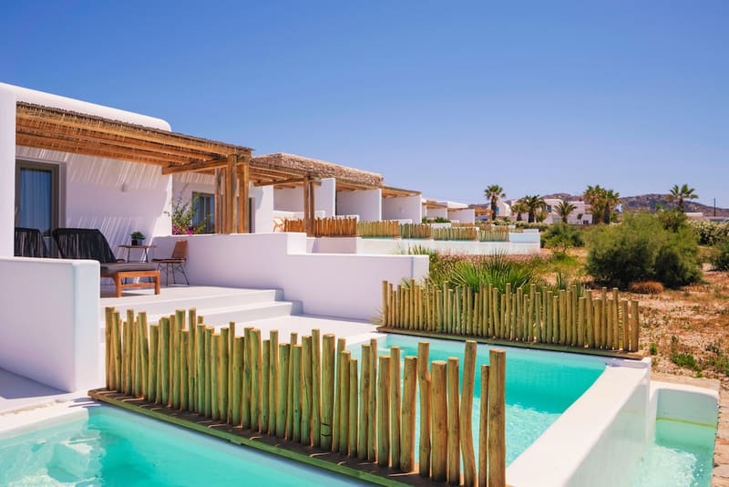 Private plunge pool at Aegean Hospitality Mykonos, Mykonos, photo 4