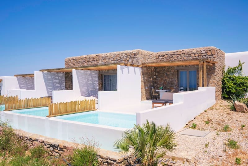 Private plunge pool at Aegean Hospitality Mykonos, Mykonos, photo 2