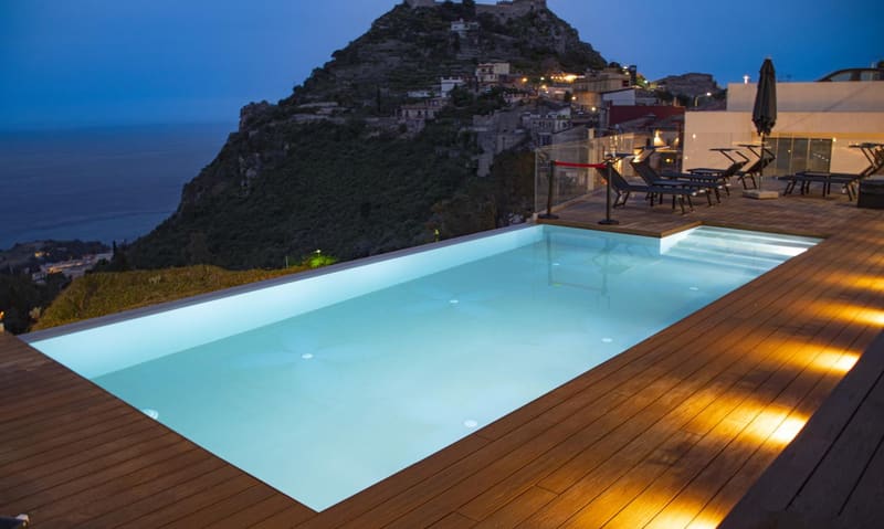 Private jacuzzi at The View Luxury Apartments Taormina, Taormina, photo 3