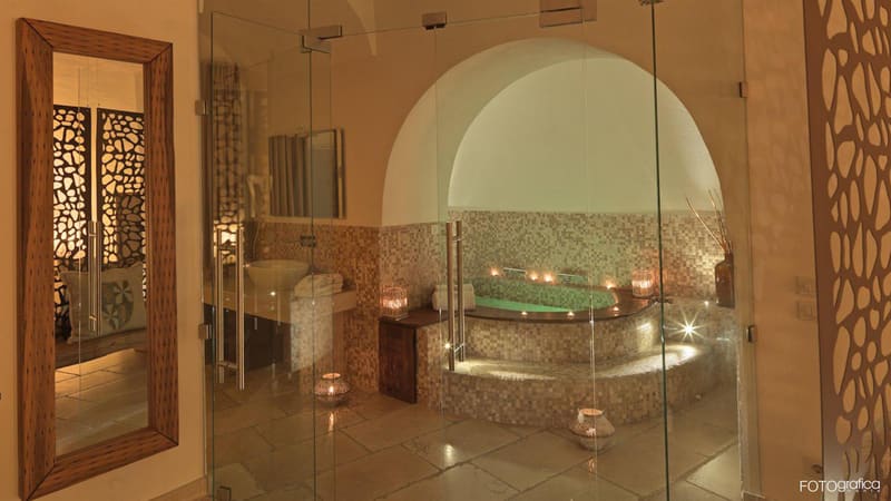 Private hot tub at Torre Del Parco, Lecce