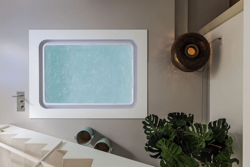 Private hot tub at Palazzo Console, Lecce
