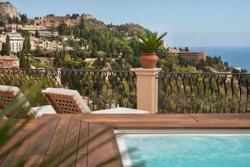 Private plunge pool at San Domenico Palace, Taormina, A Four Seasons Hotel, Taormina — photo 2