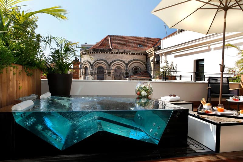 Private hot tub at Five Seas by Inwood Hotels, Cannes — photo 2