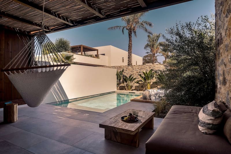 Private hot tub at Theros All Suite Hotel - Adults Only, Kos — photo 6