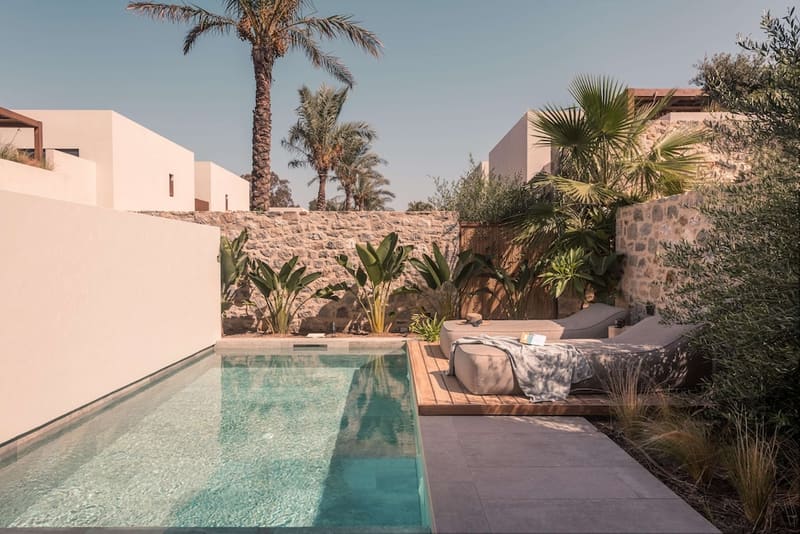 Private hot tub at Theros All Suite Hotel - Adults Only, Kos — photo 4