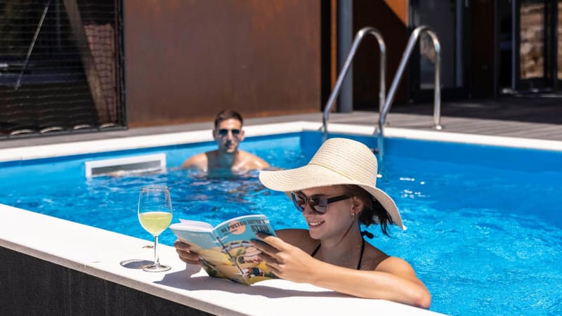 Private hot tub at Porton Nature Hideouts, Rovinj — photo 2
