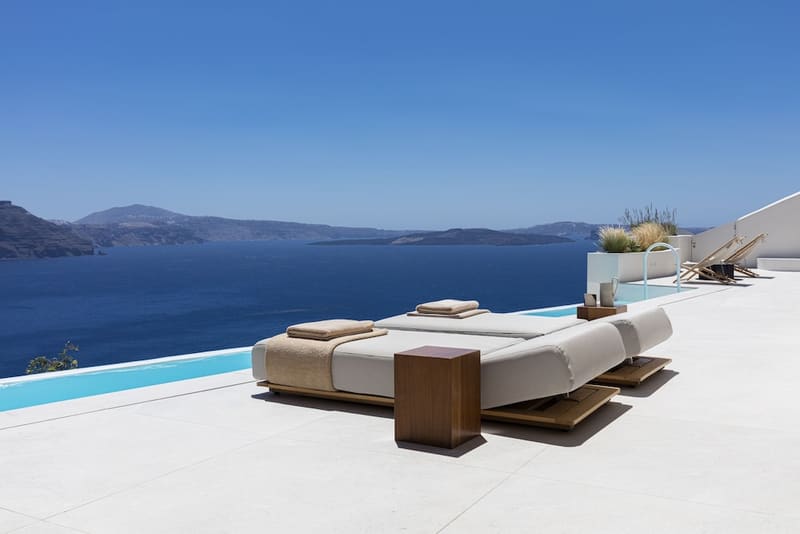Private plunge pool at Canaves Oia Suites - Small Luxury Hotels of the World, Santorini, photo 5