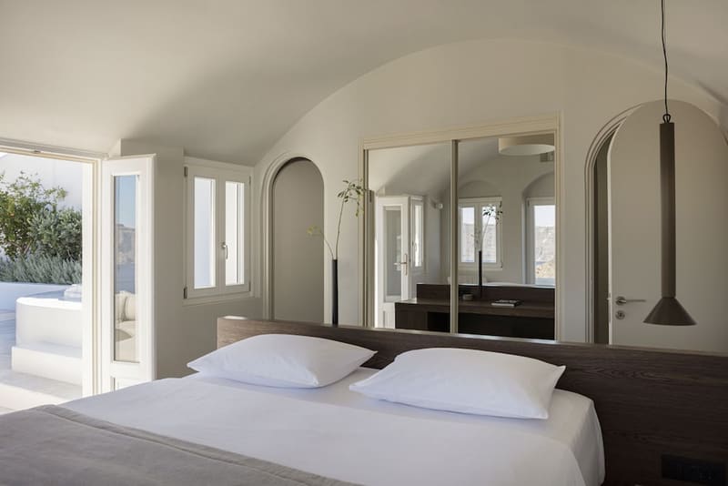 Private plunge pool at Canaves Oia Suites - Small Luxury Hotels of the World, Santorini — photo 3
