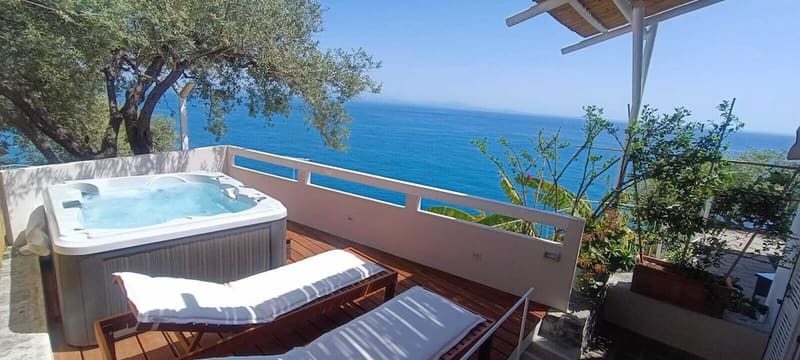 Private hot tub at Villa Santa Maria - Luxury Country House, Amalfi — photo 3