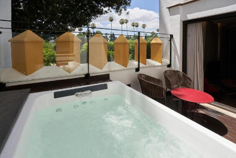Private plunge pool at Suites Murillo Plaza Sta. Cruz, Seville, photo 3