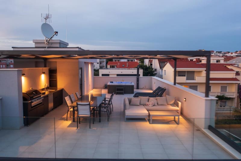 Private hot tub at Adria Concept boutique apartments, Zadar — photo 3