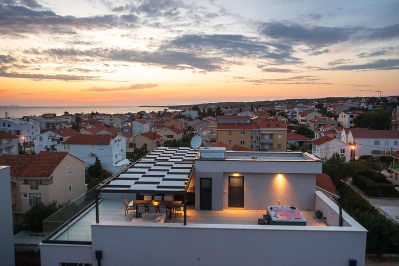 Private hot tub at Adria Concept boutique apartments, Zadar — photo 4