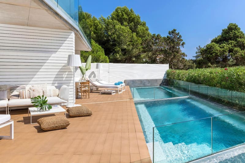 Private hot tub at ME by Meliá Ibiza - The Leading Hotels of the World, Ibiza
