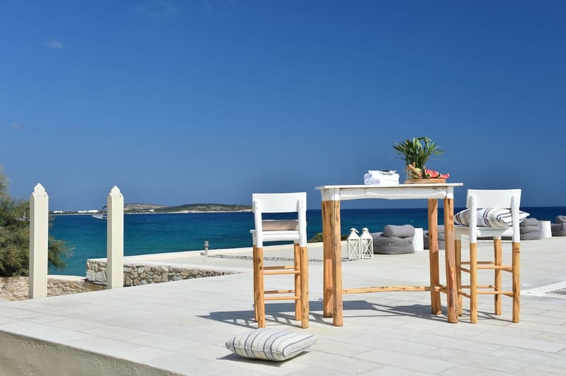 Private hot tub at Ambassador Luxury Villas, Paros — photo 2