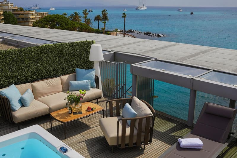 Private hot tub at Royal Antibes - Luxury Hotel, Résidence, Beach & Spa, Antibes — photo 2