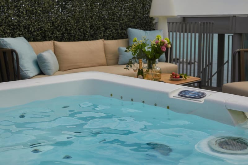 Private hot tub at Royal Antibes - Luxury Hotel, Résidence, Beach & Spa, Antibes
