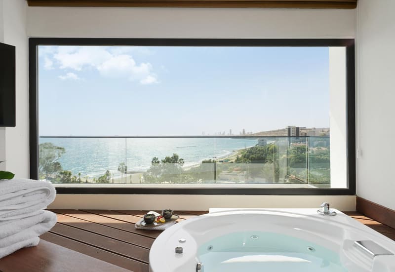 Private hot tub at The GrandResort - Leonardo Limited Edition, Limassol