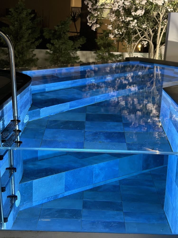 Private plunge pool at Anastasia Princess Luxury Beach Residence, Adults Only, Santorini — photo 2