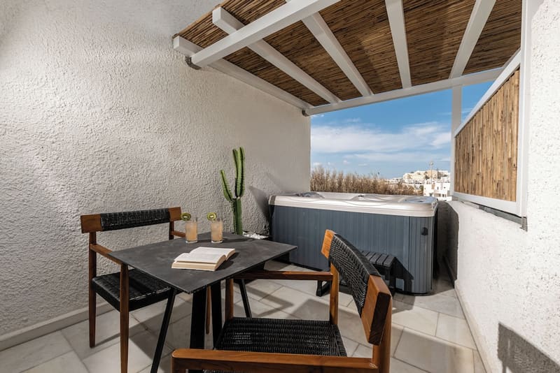 Private hot tub at Anatoli, Naxos — photo 5