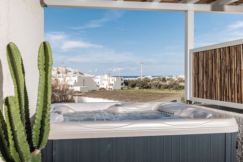 Private hot tub at Anatoli, Naxos — photo 6