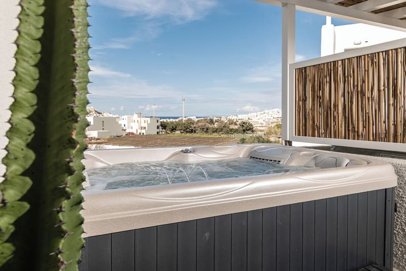 Private hot tub at Anatoli, Naxos, photo 6