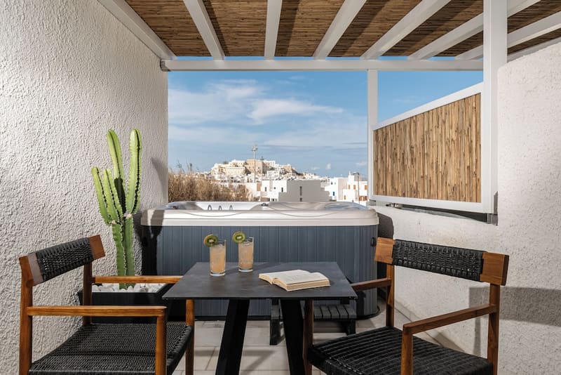Private hot tub at Anatoli, Naxos — photo 4