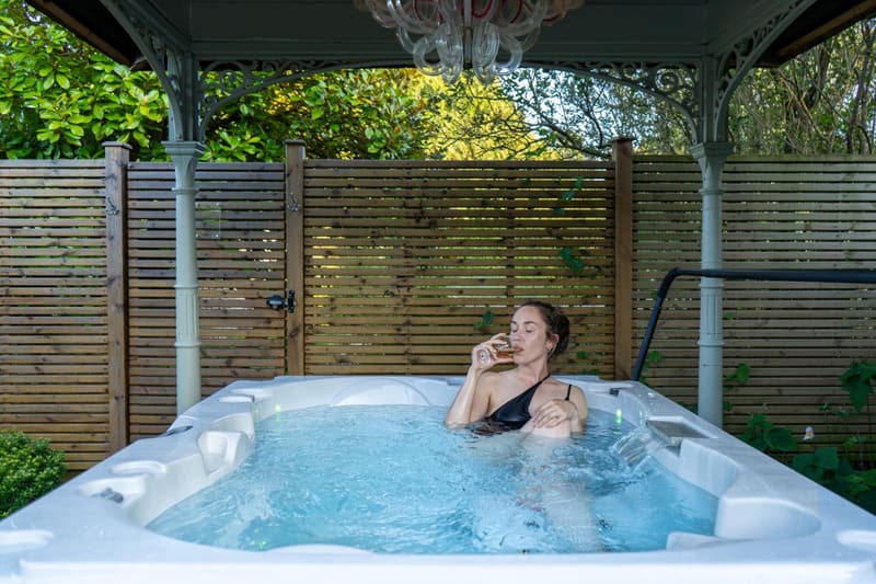 Private hot tub at Homewood Hotel & Spa - Small Luxury Hotels of the World, Bath