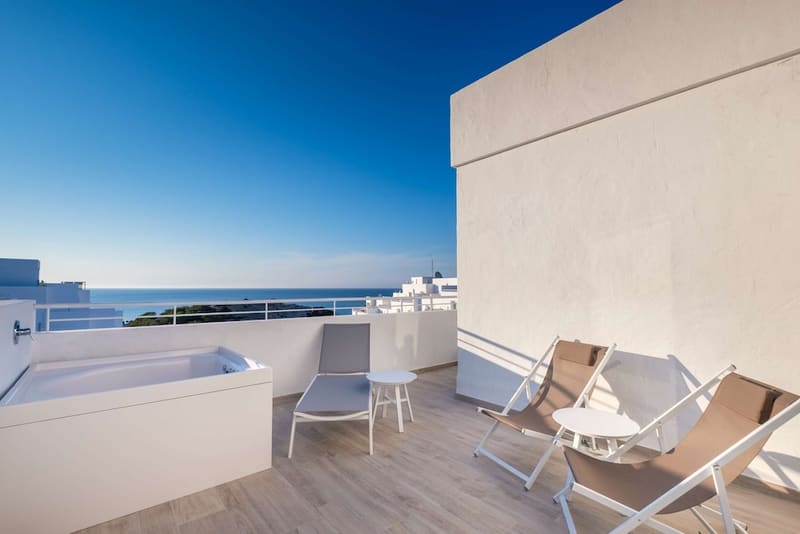 Private hot tub at Barceló Portinatx - Adults Only, Ibiza — photo 2