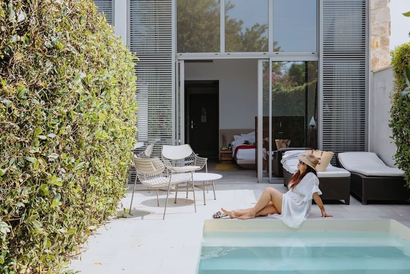 Private plunge pool at Sezz Saint-Tropez, Saint-Tropez, photo 3
