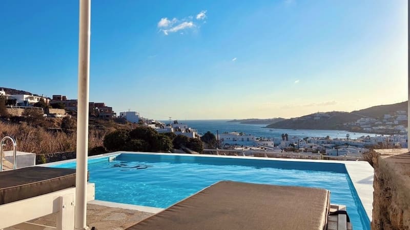 Private plunge pool at Amperian Mykonos Suites & Villas, Mykonos — photo 5