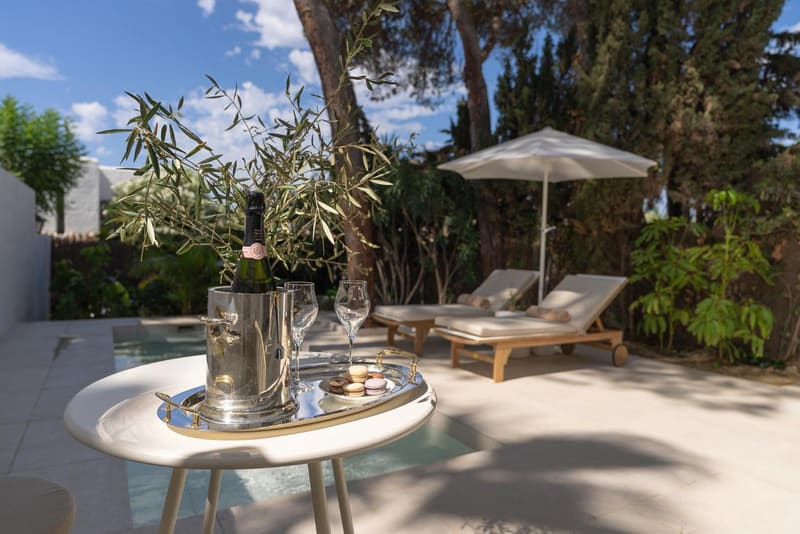 Private plunge pool at Anfitrión Villas & Suites, Marbella, photo 2