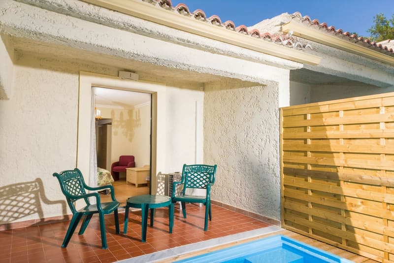 Private plunge pool at Paleokastritsa Palace  - Adults Only, Corfu — photo 5