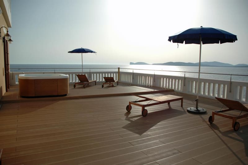 Private hot tub at Villa Las Tronas Hotel & SPA, Alghero — photo 4