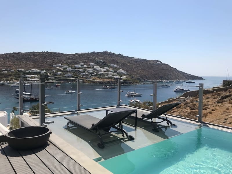 Private plunge pool at Kivotos Mykonos - Preferred Hotels & Resorts, Mykonos, photo 5