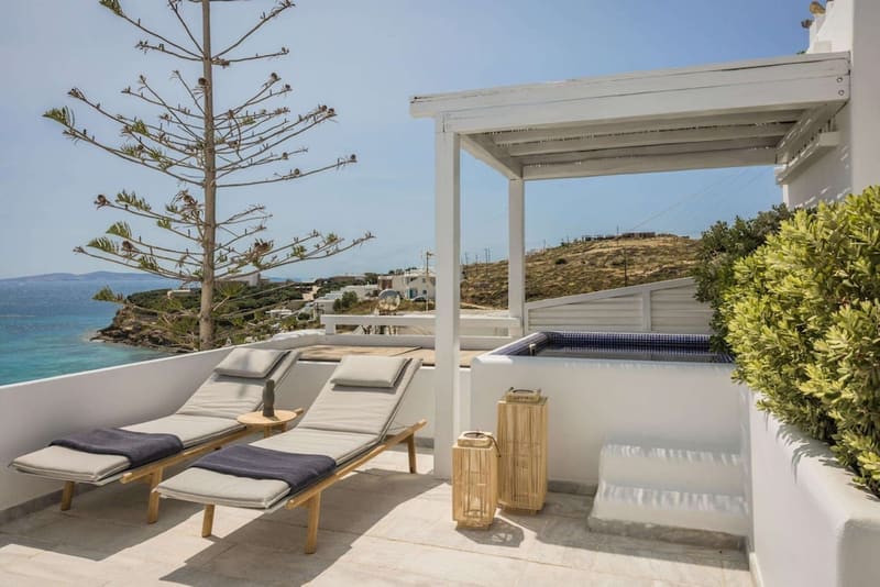Private plunge pool at Grace Mykonos, Mykonos — photo 3