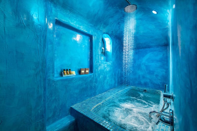 Private hot tub at Evgenia Villas & Suites by Calm Collection, Santorini — photo 3