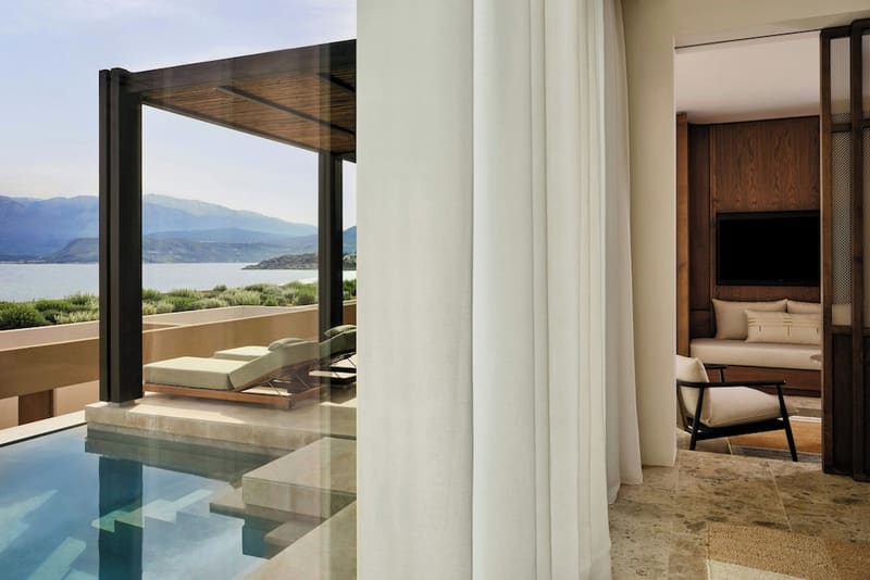 Private jacuzzi at JW Marriott Crete Resort & Spa, Chania — photo 5