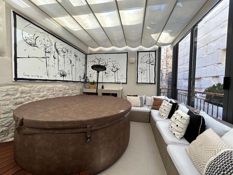 Private hot tub at Apartment Luxury Palace No1, Split, photo 3