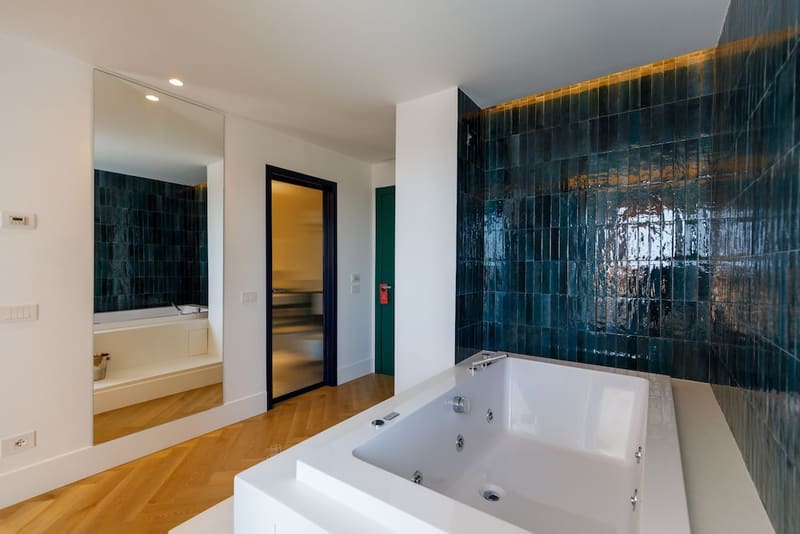 Private hot tub at Grand Hotel Cesare Augusto, Sorrento