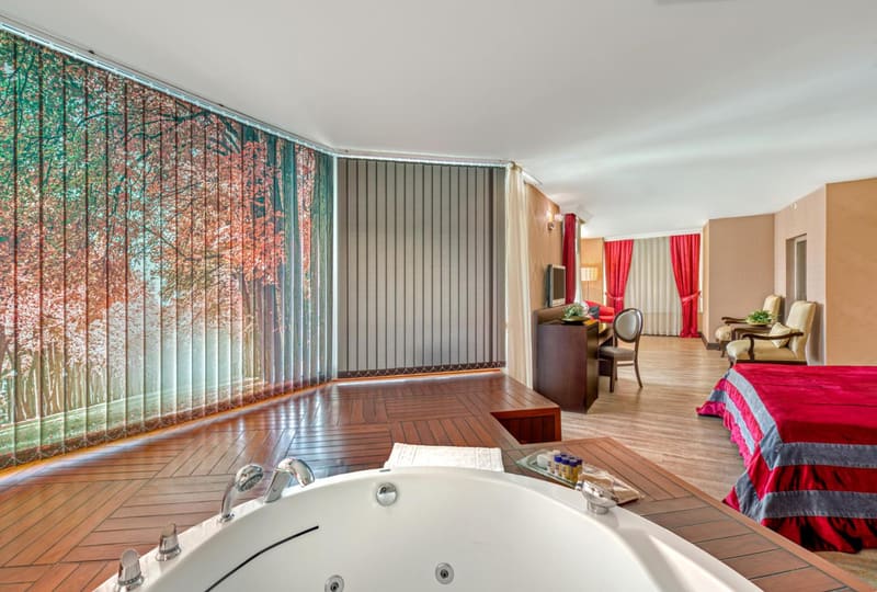 Private hot tub at Sealife Family Resort Hotel, Antalya