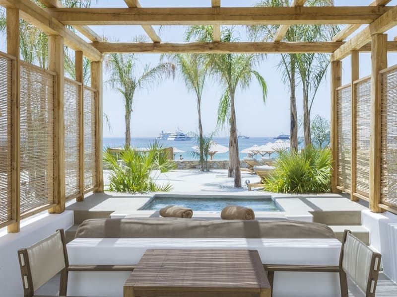Private hot tub at Branco Mykonos, Mykonos — photo 3