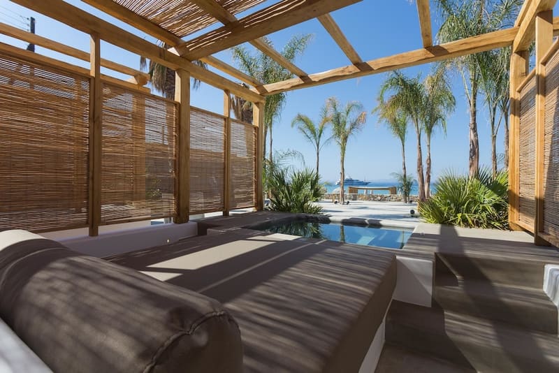 Private hot tub at Branco Mykonos, Mykonos — photo 4