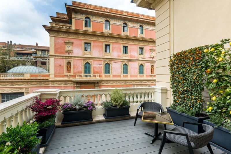 Private jacuzzi at Hotel The Haven Roma, Rome, photo 5