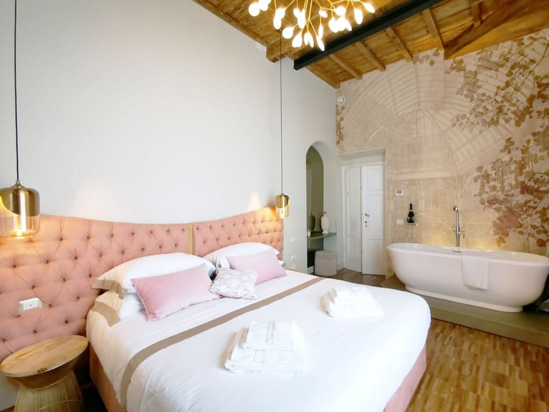 Private hot tub at Ricasoli Garden Relais, Florence, photo 2