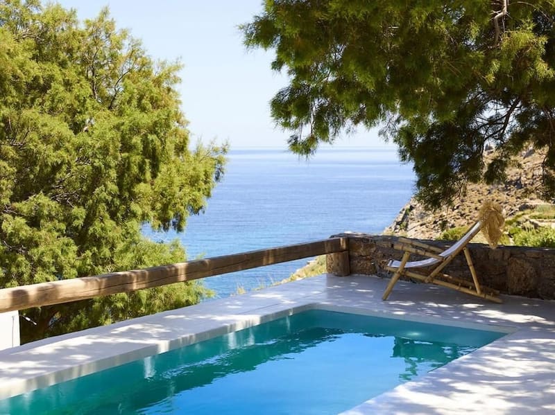 Private plunge pool at The Wild By Interni, Mykonos, photo 3
