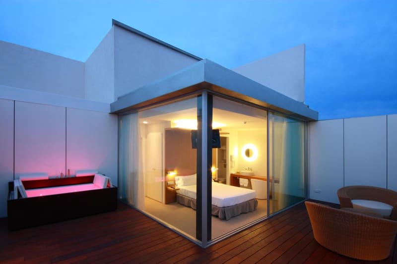 Private hot tub at Alenti Sitges Hotel, Sitges, photo 6