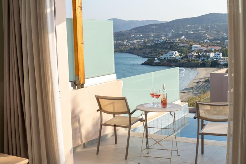 Private hot tub at Miramare Resort & Spa, Agios Nikolaos — photo 6