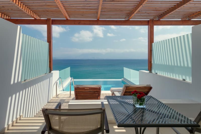 Private hot tub at Miramare Resort & Spa, Agios Nikolaos, photo 5