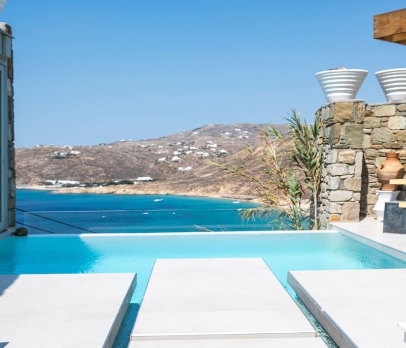 Private hot tub at Greco Philia Hotel Boutique, Mykonos — photo 6
