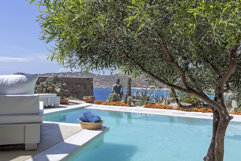 Private hot tub at Greco Philia Hotel Boutique, Mykonos, photo 4